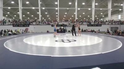 80 lbs Delaney Hardy, Nebraska vs Mia Magagnotti, Pennsylvaniia Red