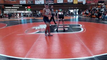 120 lbs Quarterfinal - Xavier Orozco, Twin Falls vs Riggins Peterson, Declo
