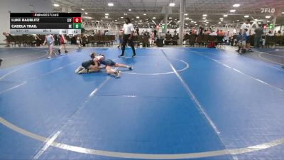 76 lbs Round 4 (6 Team) - Luke Baublitz, Steller Trained Fett vs Cabela Trail, Brawler Elite