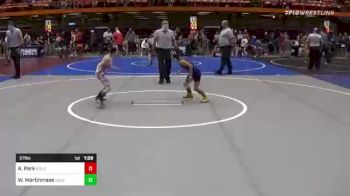 57 lbs Rr Rnd 3 - Andersen Park, Rough House vs Wyatt Martinmaas, Governor Wrestling