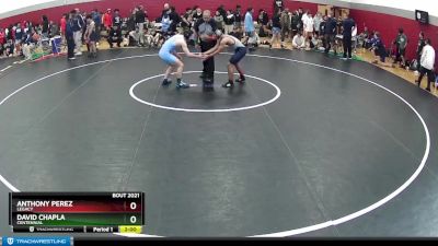 123-124 lbs Semifinal - David Chapla, Centennial vs Anthony Perez, Legacy