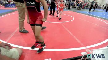 70 lbs Consi Of 4 - Tripp Stevens, Hilldale Youth Wrestling Club vs Jonny Lewis, Tulsa Blue T Panthers