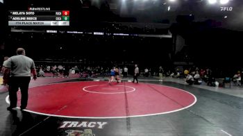 170 lbs 7th Place Match - Adeline Reece, Central Catholic vs Melaya Soto, Pacheco