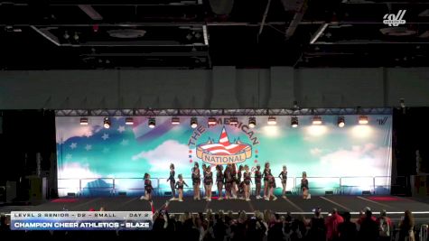 Champion Cheer Athletics - BLAZE [2025 L3 Senior - D2 - Small Day 2] 2025 The American Northwest Portland Nationals
