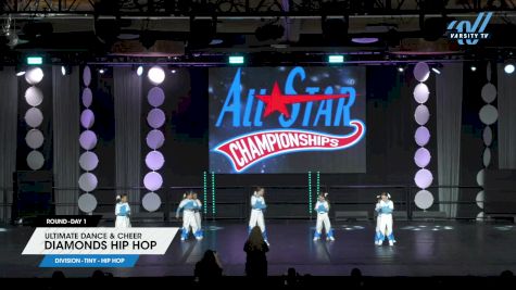 Ultimate Dance & Cheer - Diamonds Hip Hop [2025 Tiny - Hip Hop Day 1] 2025 ASCS Dance Grand Nationals & Cheer Showdown