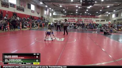 50 lbs Cons. Round 3 - Wil Chmielewski, Waconia Wildcat Wrestling vs Major Greer, Siouxland Wrestling Academy