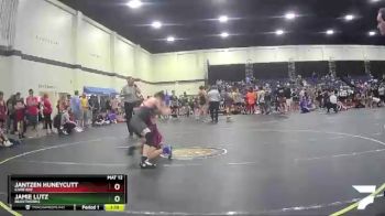 110 lbs Quarterfinal - Jantzen Huneycutt, Cane Bay vs Jamie Lutz, Beastworks