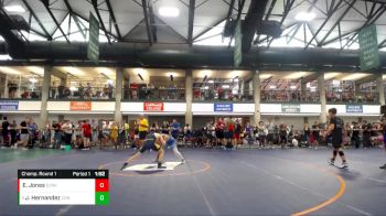 116-126 lbs Champ. Round 1 - Jayden Hernandez, St. Charles Wrestling Club vs Evan Jones, Big Game Wrestling Club