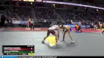 II-160 lbs Cons. Round 2 - Jonathan Cranker, Fonda-Fultonville/Johnstown vs Evan Austerman, Canastota
