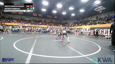 110 lbs Quarterfinal - Emalyn Johnston-Stewart, Stewart Wrestling vs Kathryn Tetreault, Aztec Grappling Academy