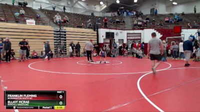 50-55 lbs Round 2 - Franklin Fleming, Bloomington South WC vs Elliot Mcrae, Roncalli Wrestling