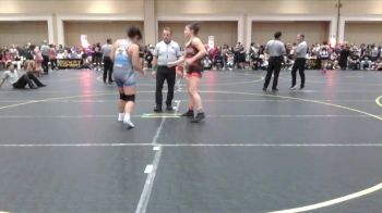 155 lbs Round Of 16 - Eduarda Rodrigues, Team Thunder vs Tehya Chew, Coast Wr Acd