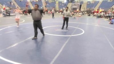 116 lbs Rr Rnd 1 - Liam Felker, Severance Middle School vs Cash Williams, Matpac Wrestling ND