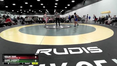 100 lbs Round 2 (8 Team) - Keilan Yang, LAW/Crass Wrestling vs Harry Garrett, Death Squad Wrest