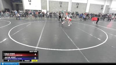 92 lbs Cons. Round 1 - Cole Stave, Victory School Of Wrestling vs Jacob Adsit, Team Nazar Training Center