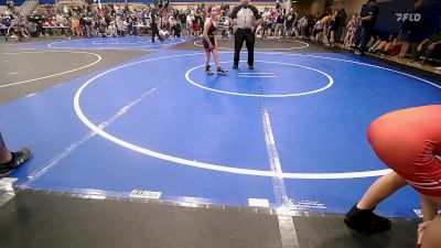 80 lbs Quarterfinal - Nash Maynard, Claremore Wrestling Club vs Joslynn White, Skiatook Youth Wrestling