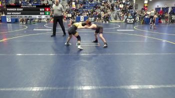 96 lbs Quarterfinal - Parker Eddy, Waynesburg vs Ian Vought, RoughHouse