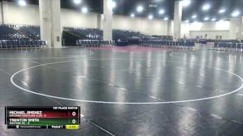 106 lbs Finals (2 Team) - Trenton Smith, Westsdie WC vs Michael Jimenez, Explorer Wrestling Club