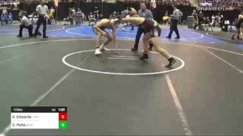 170 lbs Round Of 32 - Kristian Edwards, Threshold Wrestling Club vs Cannon Potts, Deschutes MC