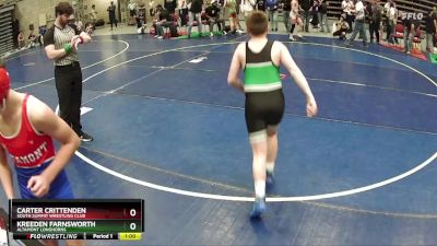 111 lbs Cons. Round 1 - Kreeden Farnsworth, Altamont Longhorns vs Carter Crittenden, South Summit Wrestling Club