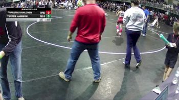 82 lbs Cons. Round 2 - Piper Hammon, Palmyra Wrestling Club - Girls vs Valeria Dahlgren, West Point Wrestling Club