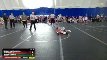 84 lbs Round 4 (8 Team) - Lucas Mazzarella, Olmsted Falls vs Rylan Dennis, FORGE