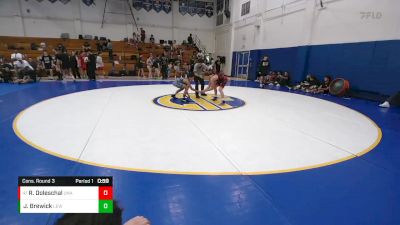 106 lbs Cons. Round 3 - Ryder Doleschal, Unattached vs Juelz-king Brewick, Livermore Elite WC