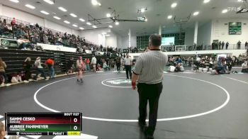 155 lbs 5th Place Match - Aubree Fahrmeyer, Torrington vs Sammi Cesko, Rawlins