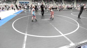 90 lbs Semifinal - Hagen Hamilton, Cushing vs Kannon White, Collinsville Cardinal Youth Wrestling