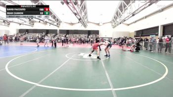 154-H lbs Consi Of 8 #1 - David Facciuto, Farmingdale vs Sean Cannon, Old Bridge Wrestling Club