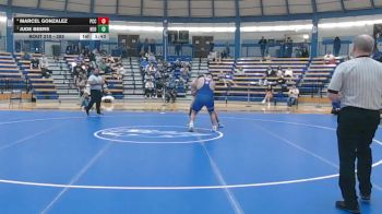 285 lbs 1st Place Match - Jude Beers, Northeast Oklahoma vs Marcel Gonzalez, Pratt Community College