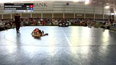 88 lbs Grayson Schroeder, Minnesota Blue vs Caleb Heyder, Utah Gold