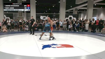 78 kg 1st Place Match - Andrei Stashonak, New York vs Rudy James, Chicago Wrestling Club