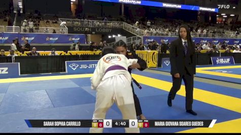 Maria Giovana Soares Guedes vs Sarah Sophia Carrillo 2026 Pan Jiu Jitsu IBJJF Championship
