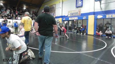 67 lbs Rr Rnd 2 - Corbin Parker, Broken Arrow Wrestling Club vs Liam Garrett, Tulsa Blue T Panthers