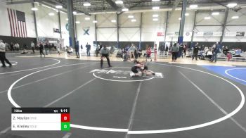 73 lbs Final - Zephyr Neylon, Other Team vs Everett Kreiley, Gold Rush Wr Acd