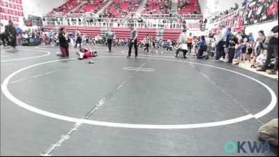 Quarterfinal - Harley Clark, ARDMORE TAKEDOWN CLUB vs Khalil Douglas, Clinton Youth Wrestling