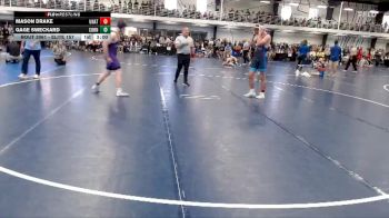 Elite 157 lbs Cons. Round 3 - Mason Drake, Unattached vs Gage Sweckard, Cornell College