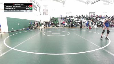 132 lbs Consolation - Andrew Kuljancic, Ellis Tech vs Jeremy Ruiz, New London