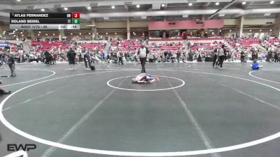 46 lbs Cons. Semi - Roland Beisel, Team Tulsa vs Atlas Fernandez, Derby WC