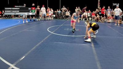 76 lbs Round 5 (6 Team) - Everett Mancini, Journeymen Uprising vs Cooper Kennedy, Revival Legacy