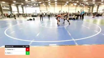 120 lbs Round Of 32 - Zalika Roberts, PA vs Ethnie Soto, CA