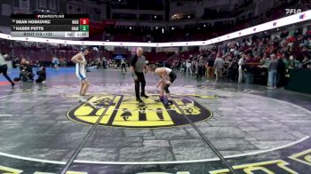 132 lbs Champ. Round 2 - Dean Hoskovec, Boise vs Kasen Potts, Caldwell