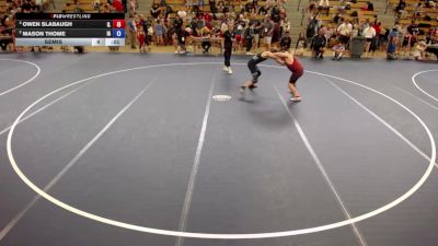 135 lbs Cons. Semis - Cole Yeager, MN vs Lane Werner, MN
