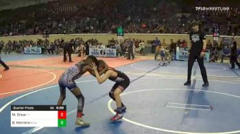 60 lbs Quarterfinal - Maxwell Drew, Team Tulsa vs Brady Herrera, Team Molenda