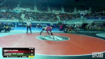 D2-144 lbs 3rd Place Match - Diego Villafana, Kofa vs Charles Laws-Albano, Canyon View