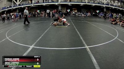 88 lbs Round 1 (6 Team) - Moriah Andre, Mat Assassins Red vs Geno Carpino, U2 Uprising Blue