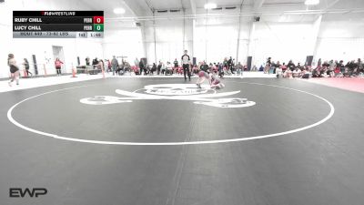 73-82 lbs Rr Rnd 5 - Ruby Chill, Perry Girls Wrestling Club vs Lucy Chill, Perry Girls Wrestling Club