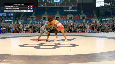 105 lbs Cons. Rd Of 32 - Alejandra Reyes, NE vs Kaitlin Coleman, GA