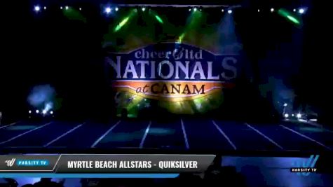 Myrtle Beach Allstars - Quiksilver [2021 L2 Junior - D2 - Small Day 2] 2021 Cheer Ltd Nationals at CANAM